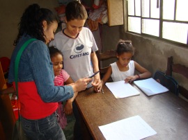 children with tablet computer