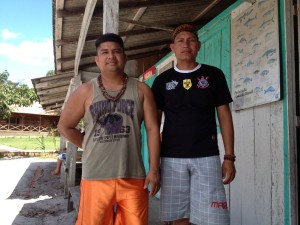 Two Brazilian teachers in Amazon
