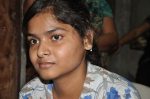 Teenage girl from India